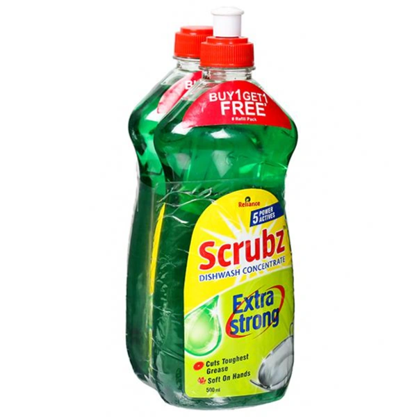 SCRUBZ DISHWASH CONCENTRATE +1 500ML